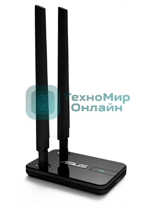 Адаптер ASUS USB-AC58, WI-FI 802.11ac, 400 + 867 Mbps USB 3.0 Adapter +2 внешняя антенна
