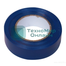 Изолента IEK UIZ-13-10-K07 0,13х15 мм синяя 20 метров