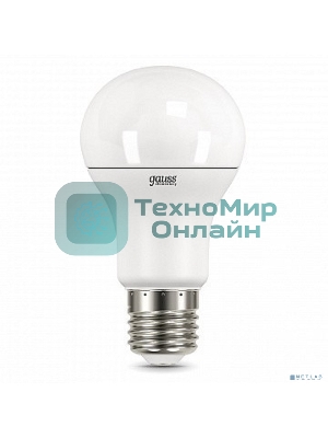 Светодиодная лампа Gauss LED Elementary 23225A60 15W E27 4100K 1/10/40 груша