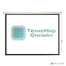 Экран с электроприводом Lumien Eco Control 183x244 см (раб. область 175х236 см) Matte White черная кайма по периметру 4:3