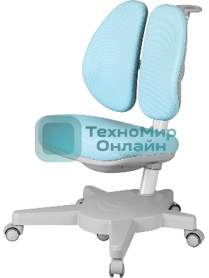 Кресло Cactus CS-CHR-3604BL голубой, ткань