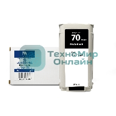 Картридж струйный NVPrint 70 (NV-C9449A) Photo Black для HP DesignJet Z2100/Z3100/Z3200/Z5200/Z5400 (130 мл) совместимый
