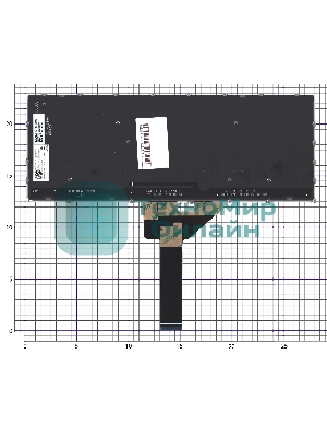 Клавиатура для ноутбука Lenovo Yoga Slim 6 14IAP8 серебристая
