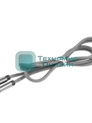 Кабель Rexant Type-C - Lightning PD/1м/nylon/gray