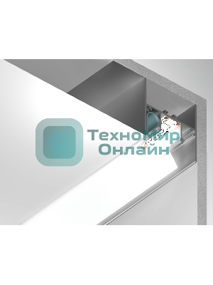 Алюминиевый профиль Ambrella light GP4050AL серебро 2000*51.27*34
