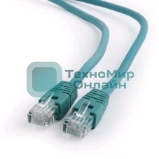 Патч-корд UTP Cablexpert cat.6, 1м, литой, многожильный, зеленый