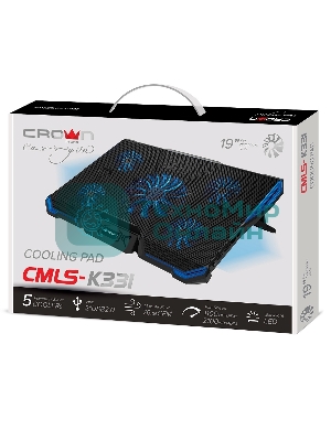 Подставка для ноутбука CROWN CMLS-k331 BLUE