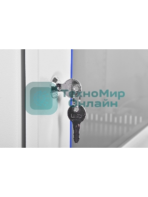 Шкаф телеком. настенный разборный 12U (600х350) дверь стекло (ШРН-Э-12.350) (1 коробка)