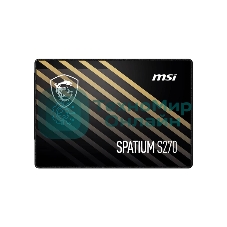Накопитель SSD MSI SPATIUM S270, 480Gb, 2.5