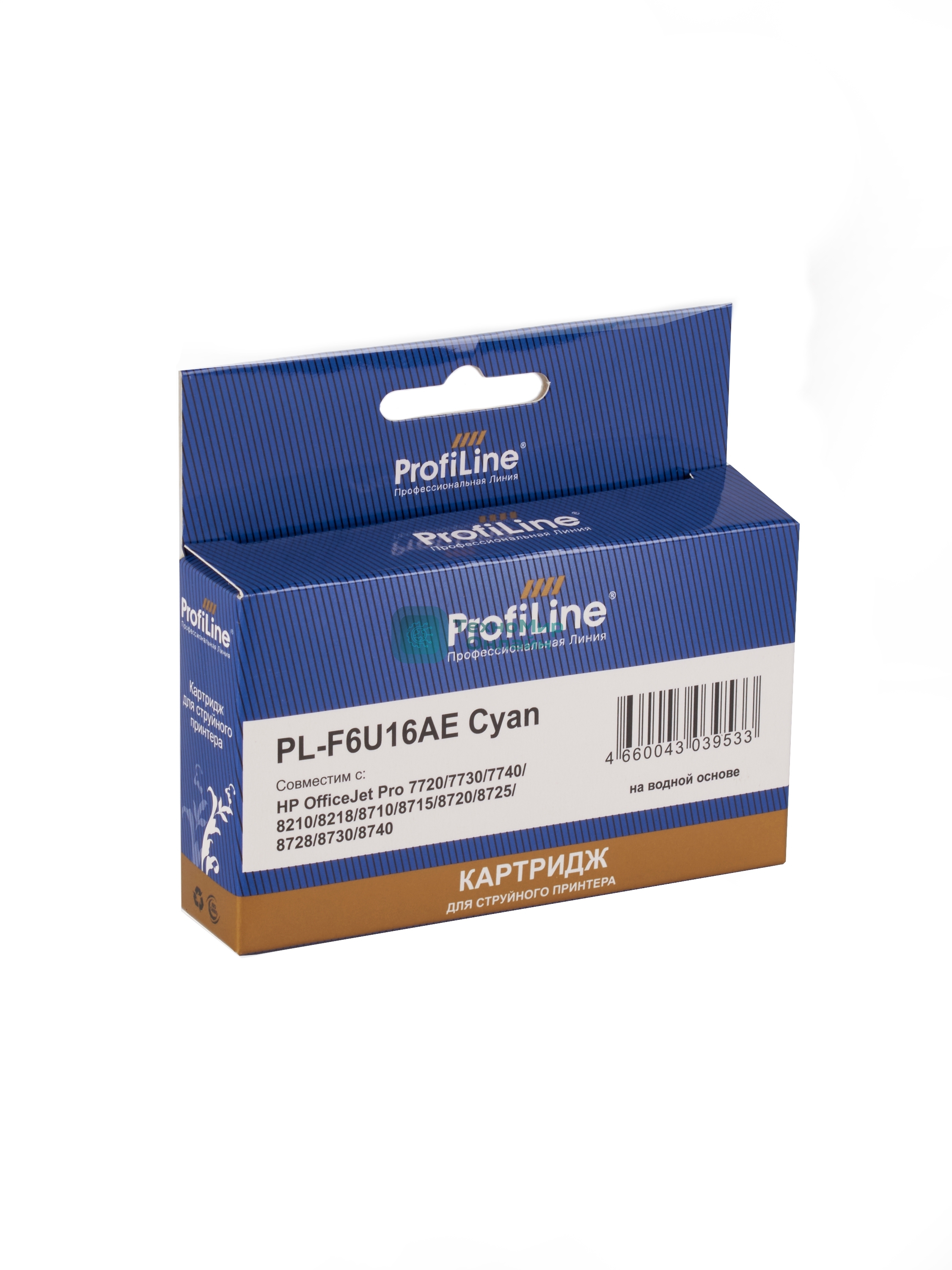 Картридж струйный совместимый ProfiLine PL-F6U16AE №953XL для HP OfficeJet Pro 8710/8715/8720/8730/8210/8725 Cyan PL