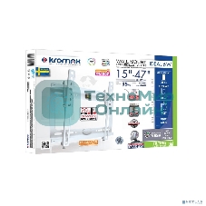 Кронштейн Kromax IDEAL-6 белый, для LED/LCD TV 15