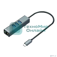 Сетевой адаптер ORIGO OU330N/A1A USB-C, 3xUSB 3.0, 1x1000Base-T