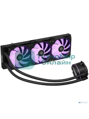 Система жидкостного охлаждения для процессора ID-COOLING SL360 XE черный 120мм алюминий+медь 1800rpm 30db 4-pin 350W