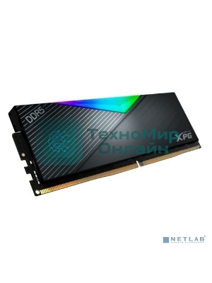 Оперативная память XPG Lancer, DDR5, 64GB (2x32GB), 6400MHz, CL32, DIMM, с радиаторами, RGB, черный