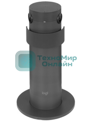 Веб-камера Logitech Sight 3840x2160, 60 кадр/с, USB Type-C, микрофон (7 шт, шумоподавление), автокадрирование, крепление на штатив, графитовый