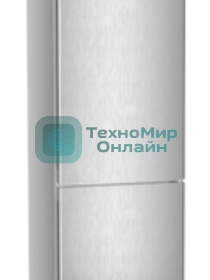 Холодильник Liebherr Pure CNsdc 5703-22 001 серебристый SmartSteel двухкамерный 266/94л морозилка снизу