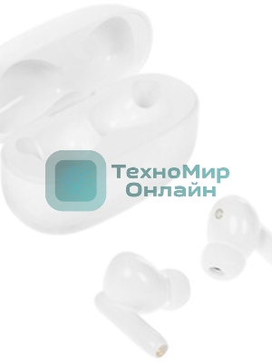 Наушники TWS Edifier TWS330 NB белый, внутриканальные, Bluetooth, активное шумоподавление, до 5 ч