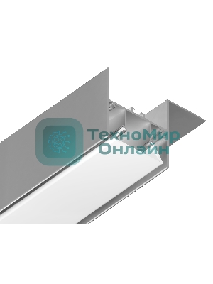 Алюминиевый профиль Ambrella light GP4050AL серебро 2000*51.27*34