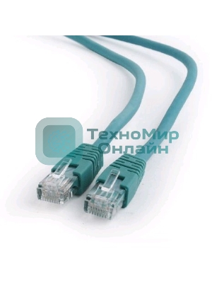 Патч-корд UTP Cablexpert cat.6, 0.5м, литой, многожильный, зеленый