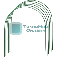 Дуги для парника GRINDA, покрытие ПВХ, 3,0м, 6шт