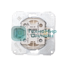 Выключатель DEA 2кл с/у 10А мех. бежевый Kranz (1/10/120)