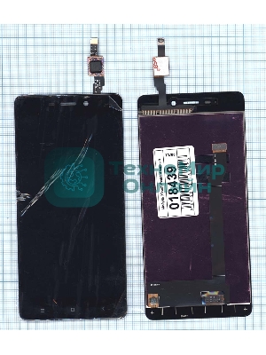 Дисплей для Xiaomi Redmi 4 черный