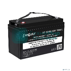 Аккумуляторная батарея ExeGate DT 12100 (12V 100Ah, под болт М6)