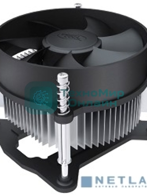 Кулер для процессора DEEPCOOL CK-11508 черный, 92 мм, алюминий, 2200 об/мин, 30.1 дБ, 3 pin, 65 Вт, 70 мм