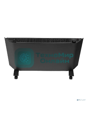 Конвектор электрический Denzel XCE-2000B черный, 2000 Вт, 25 м2, термостат