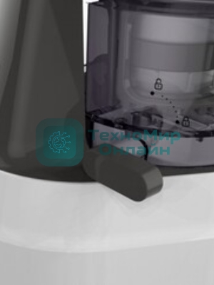 Соковыжималка Moulinex ZU150110 белый/черный, шнековая вертикальная, 150 Вт, 800 мл, электронное, реверс