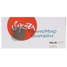 Картридж лазерный Sakura TN421BK для Brother HL-8260DCW, DCP-8410, MFC-8690, черный, 3 000к.