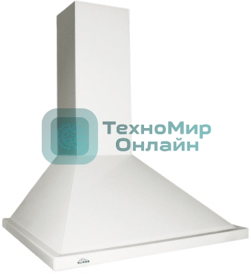 Вытяжка каминная Elikor Оптима 60П-400-К3Л белый, 59 см, 400 куб. м/ч, 55 дБ
