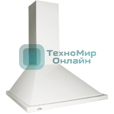 Вытяжка каминная Elikor Оптима 60П-400-К3Л белый, 59 см, 400 куб. м/ч, 55 дБ