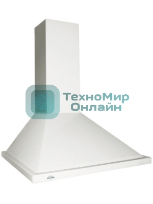 Вытяжка каминная Elikor Оптима 60П-400-К3Л белый, 59 см, 400 куб. м/ч, 55 дБ