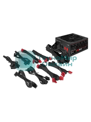 Блок питания Aerocool/Formula KCAS PLUS 1200GM V2, 1200Вт, 80 PLUS Gold, модульный, 140мм, черный