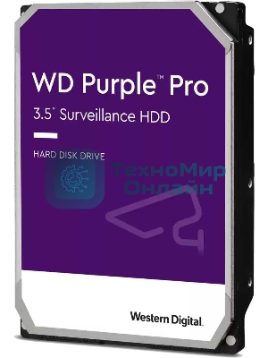 Жесткий диск Western Digital Original SATA-III 18Tb WD181PURP Video Purple Pro (7200rpm) 512Mb 3.5