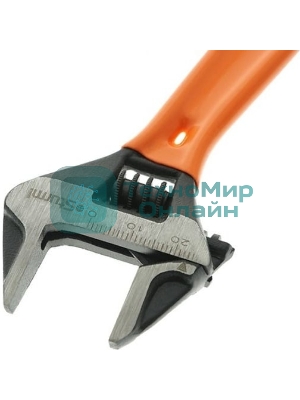 Ключ Sturm! 1045-28-120 разводной c  короткой ручкой 120мм, зев 24мм, CrV