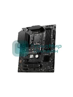 Материнская плата MSI PRO Z790-S WIFI, LGA 1700, ATX, 4xDDR5, 1xPCIe 5.0 x16, 4xM.2, 4xSATA, 1xHDMI, 1xDP, 2.5 Gigabit Ethernet, 7.1 аудио