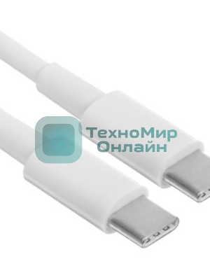 Кабель Rexant Type-C - Type-C PD 100W/1м/PVC/белый