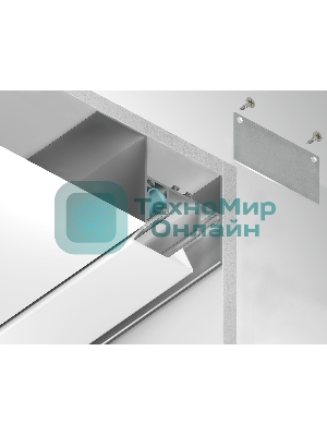 Алюминиевый профиль Ambrella light GP4050AL серебро 2000*51.27*34