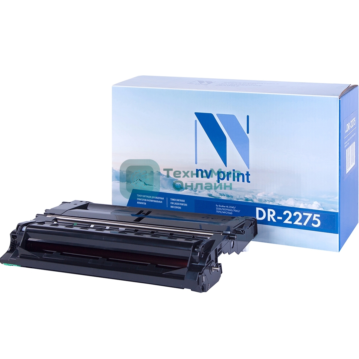Барабан NVPrint совместимый Brother DR-2275 для HL 2240/2250/DCP7060/7065/7070/MFC7360 (12000k)