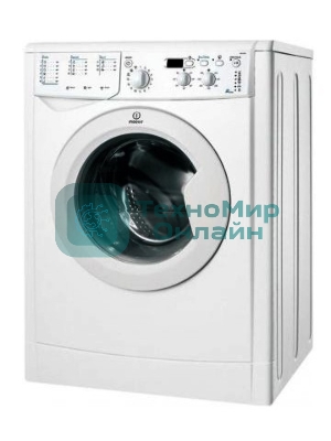 Стиральная машина Indesit IWSD 6105 B (CIS).L белая, загрузка фронтальная 6кг, 1000 об/мин., класс: A