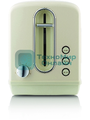 Тостер Gorenje T1100CLI 860Вт бежевый/серебристый