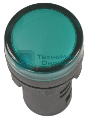 Арматура светосигнальная AD-16DS 24В AC/DC зел. IEK BLS10-ADDS-024-K06-16