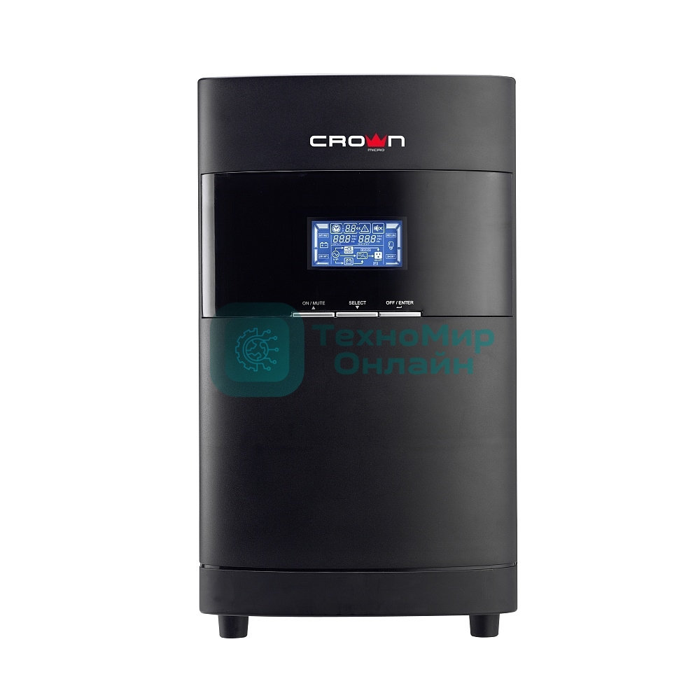 Источник бесперебойного питания Crown CMUOA-350-2K EURO/2000 ВА/1800 Вт/4 х CEE 7 (евророзетка)
