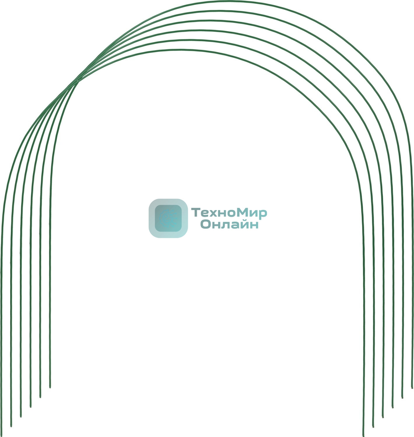 Дуги для парника GRINDA проволочные 2,2м, 6шт