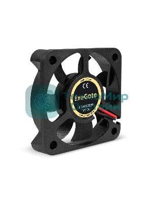 Вентилятор для корпуса ExeGate EX05010B2P черный, 50 мм, 5500 об/мин, 30 дБ, 2 pin
