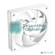 Вентилятор для корпуса ID-Cooling AF-125-W белый, 120 мм, 2000 об/мин, 29.85 дБ, 4 pin