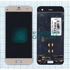 Дисплей для ZTE Blade S7 золотой