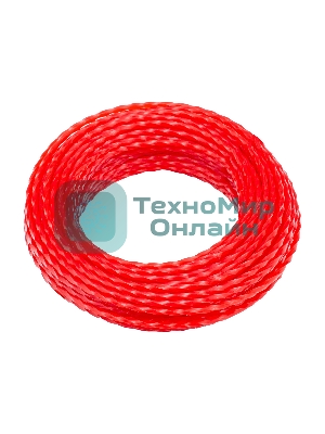 Леска для триммера MTX витой квадрат 2,4 мм х 15 м